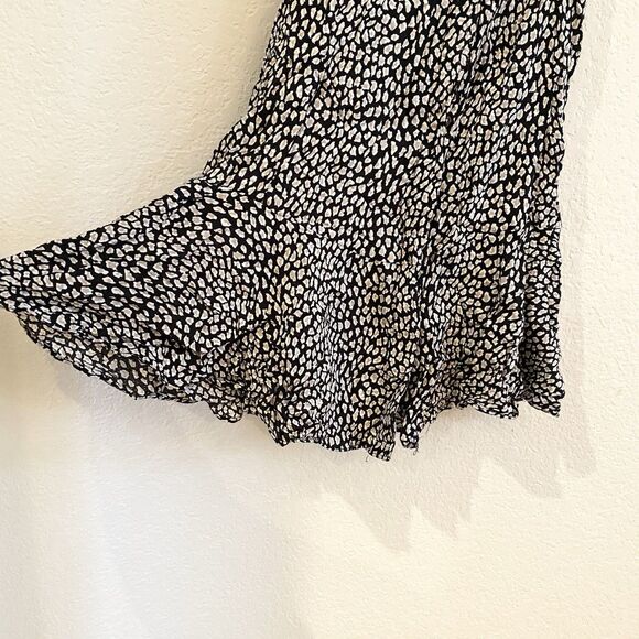 Intimately By Free People Animal Print Peekaboo Flowy Sun Dress M - Picture 4 of 11